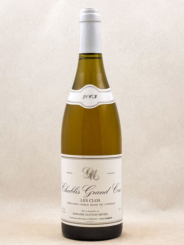Guitton Michel - Chablis "Les Clos" 2003