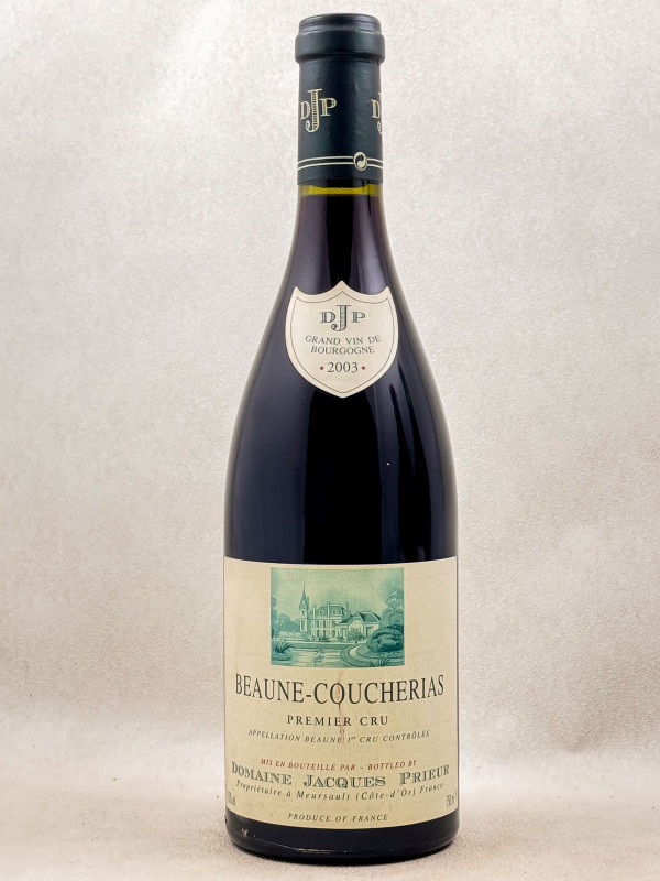 Jacques Prieur - Beaune 1er cru "Coucherais" 2003