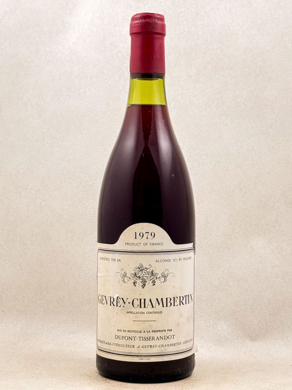 Dupont Tisserandot - Gevrey Chambertin 1979