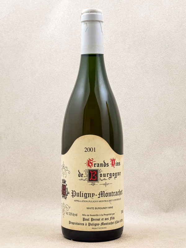 Paul Pernot - Puligny Montrachet 2001