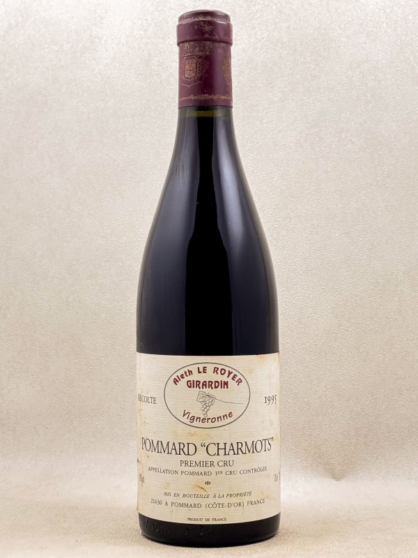 Aleth Le Royer Girardin - Pommard 1er cru "Charmots" 1995