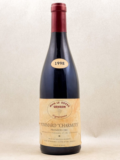 Aleth Le Royer Girardin - Pommard 1er cru "Charmots" 1998