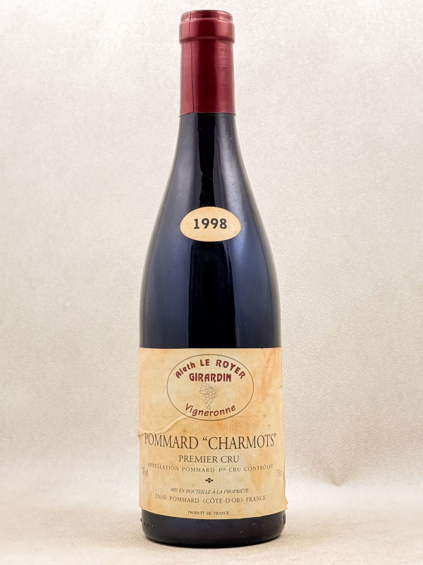 Aleth Le Royer Girardin - Pommard 1er cru "Charmots" 1998