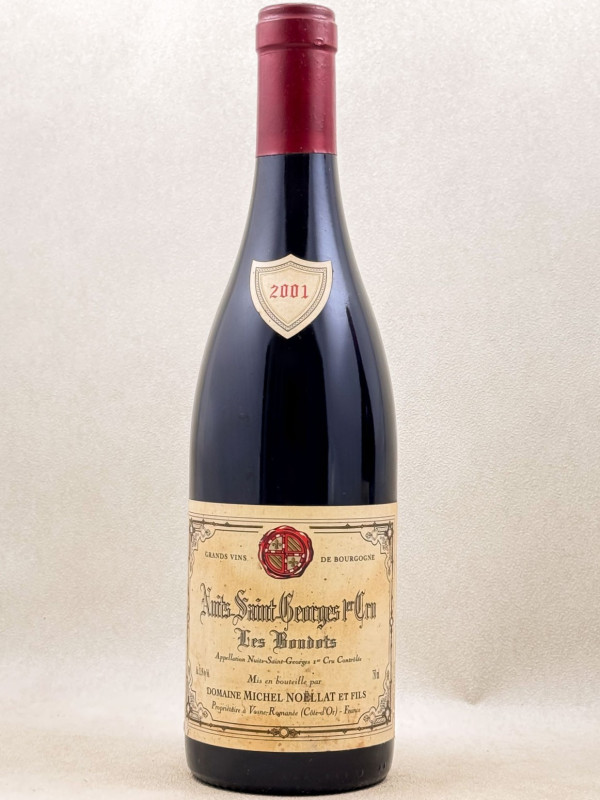 Michel Noëllat - Nuits St Georges 1er cru "Les Boudots" 2001