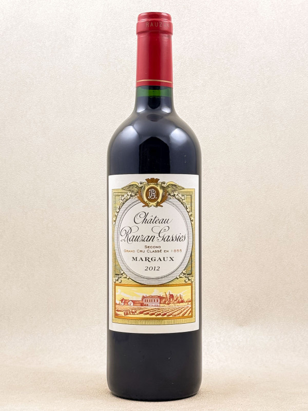 Rauzan Gassies - Margaux 2012
