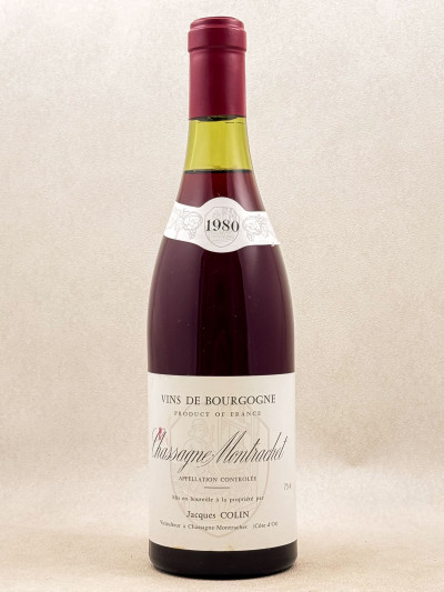 Jacques Colin - Chassagne Montrachet rouge 1980