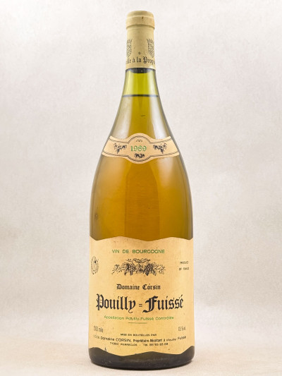 Corsin - Pouilly Fuissé 1989 MAGNUM