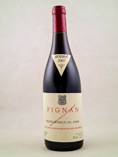 Pignan - Châteauneuf du Pape 2007