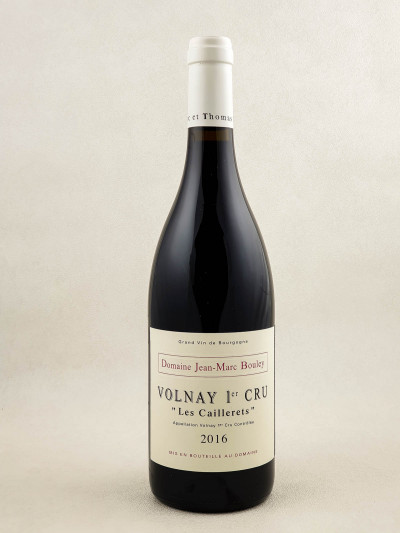 Jean Marc Bouley - Volnay 1er cru "Caillerets" 2016