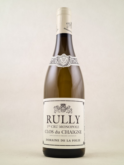 Domaine de la Folie - Rully 1er cru "Clos du Chaigne" 2019