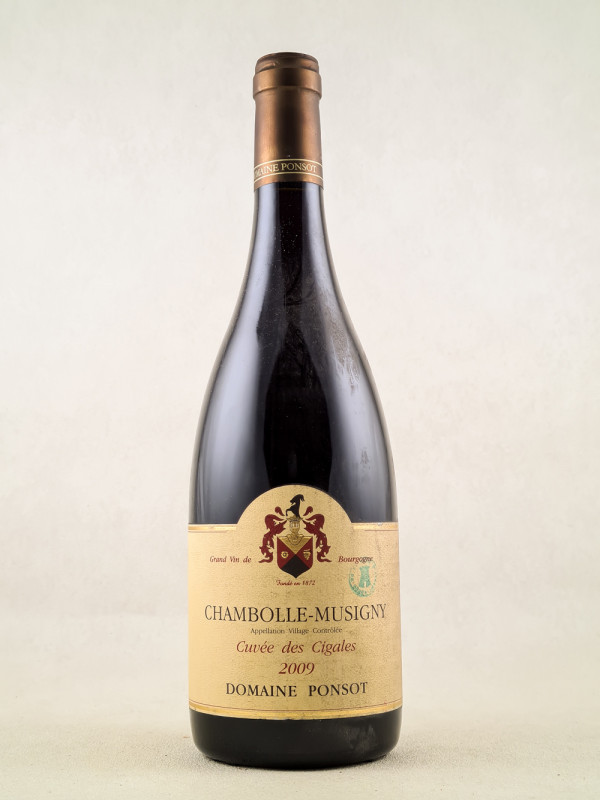 Ponsot - Chambolle Musigny "Cuvée des Cigales" 2009