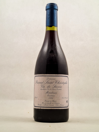 Prieuré Saint Christophe Michel Grisard - Vin de Savoie "Mondeuse" 1994