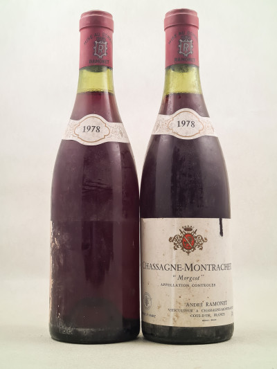 Ramonet - Chassagne Montrachet "Morgeot" 1978 x2