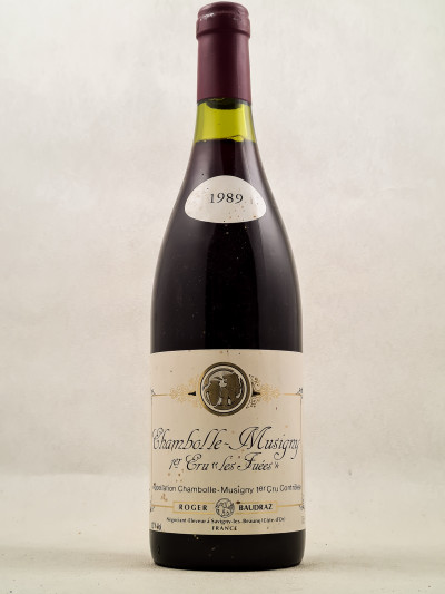 Baudraz - Chambolle Musigny 1er cru "Les Fuées" 1989